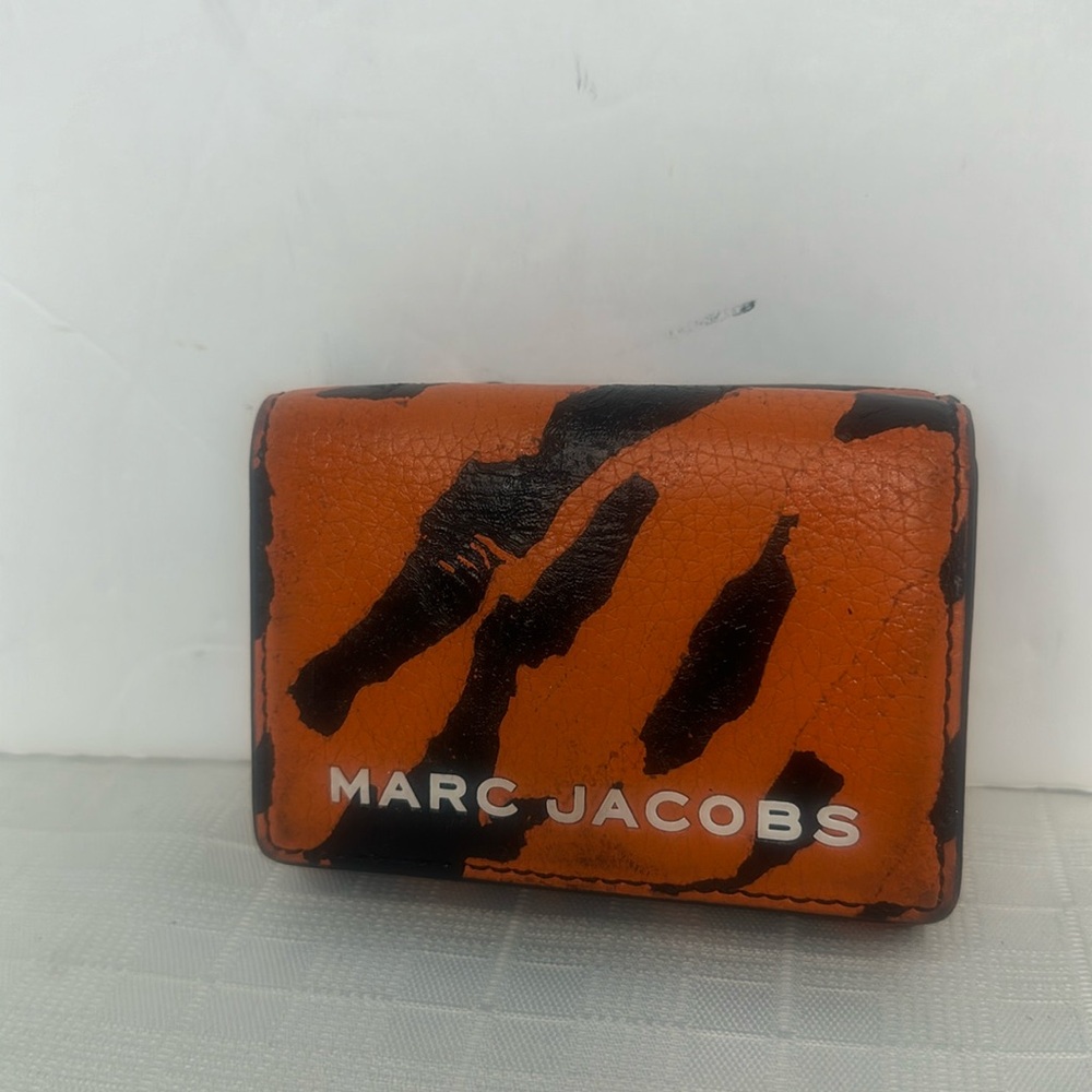 Marc Jacobs year of the Tiger Leather Trifold Wallet